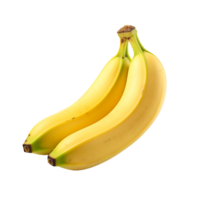 AI generated Unobstructed Banana png