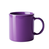 AI generated Isolated Mug on a Clear Canvas png