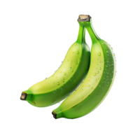 ai genererad transparent banan i png