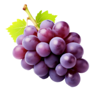 ai generado aislado uva en png formato