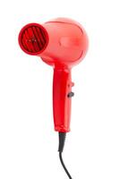 Hair dryer isolated photo