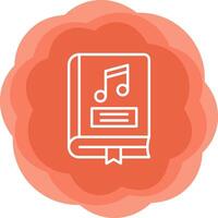 Music Book Vector Icon