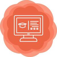 Online Education Vector Icon