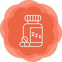 Sleeping Pills Vector Icon