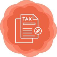 Tax Discount Vector Icon