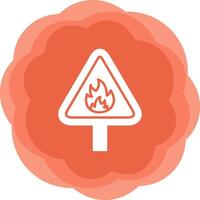 Flammable Vector Icon