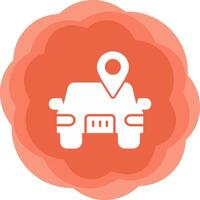 Car Location Vector Icon