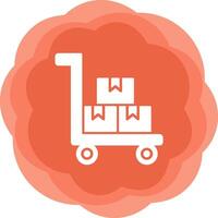 Factory Trolley Vector Icon