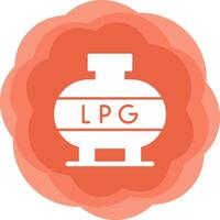 Liquefied Petroleum Gas Vector Icon