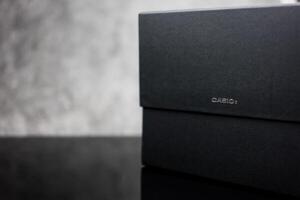Bangkok, Thailand - February 21, 2024 A black packaging box of Casio watch photo