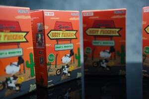Bangkok, Thailand - February 12, 2024 A box of Snoopy the Best Friends series figures photo