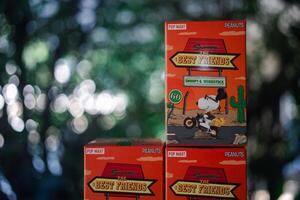 Bangkok, Thailand - February 12, 2024 A box of Snoopy the Best Friends series figures photo