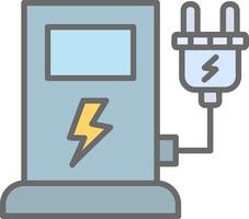 Charging Station Vector Icon