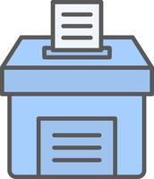 Voting Box Vector Icon