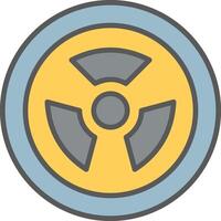 Radiation Vector Icon