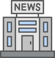 News Office Vector Icon