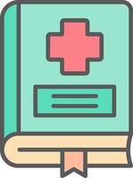 Medical Book Vector Icon