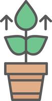 Growth Vector Icon