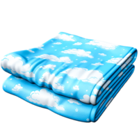 AI generated Folded Blankets Transparent png