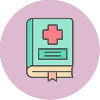 Medical Book Vector Icon