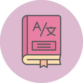 Dictionary Vector Icon