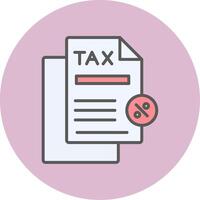 Tax Discount Vector Icon