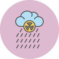 Acid Rain Vector Icon