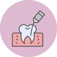 Root Canal Vector Icon