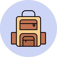 Backpack Vector Icon