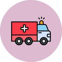 Ambulance Vector Icon