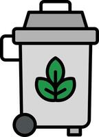 Trash Bin Vector Icon