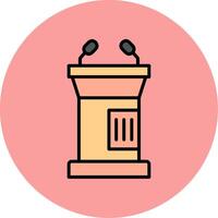 Lectern Vector Icon