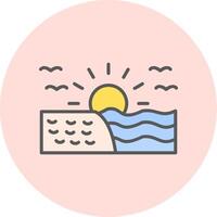 Sunrise Vector Icon