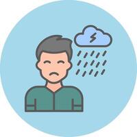 Depression Vector Icon