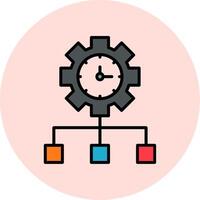 Time Management Vector Icon