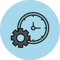 Time Manager Vector Icon