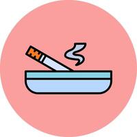 Ashtray Vector Icon