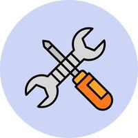 Mechanic Tools Vector Icon