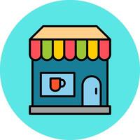 Coffee Shop Vector Icon