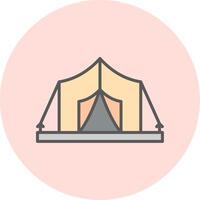 Tent Vector Icon