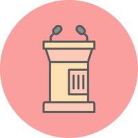Lectern Vector Icon