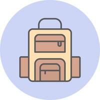 Backpack Vector Icon