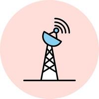 Signal Tower Vector Icon