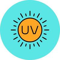 Ultravoilet Vector Icon