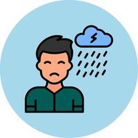 Depression Vector Icon