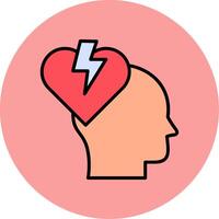 Broken Heart Vector Icon