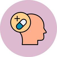 icono de vector de salud mental