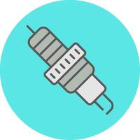 Spark Plug Vector Icon