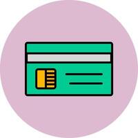 icono de vector de tarjeta de crédito