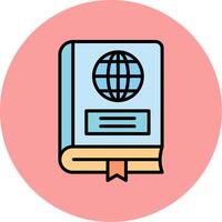 Geography Book Vector Icon